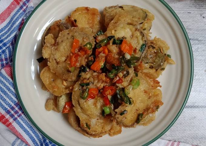 Terong Cabe Garam, Camilan Simpel yang Bikin Ketagihan!