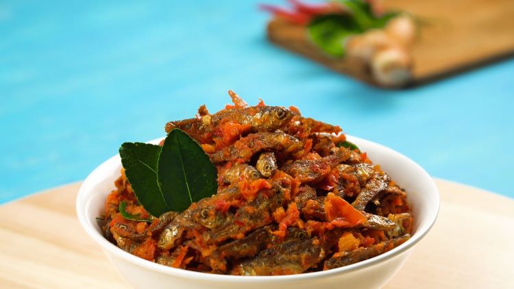 Balado Ikan Bilis Pedas, Pilihan Tepat Menu Makan&nbsp;Siang