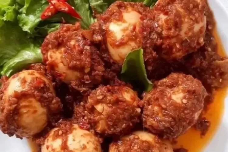Resep Telur Bumbu Bali, Hidangan Nikmat untuk Tanggal&nbsp;Tua